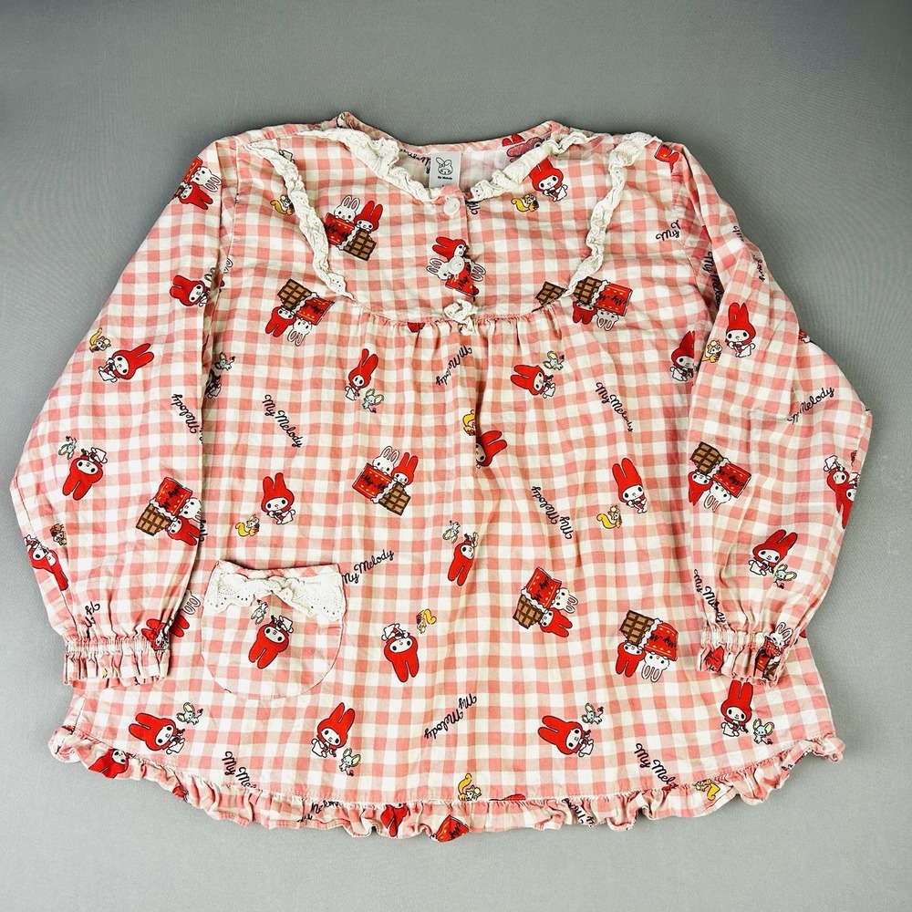 My Melody Little‎ Girls XS-S Pajama Top Shirt (Read)
